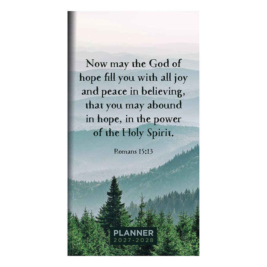 2027-2028 Bible Small Monthly Pocket Planner
