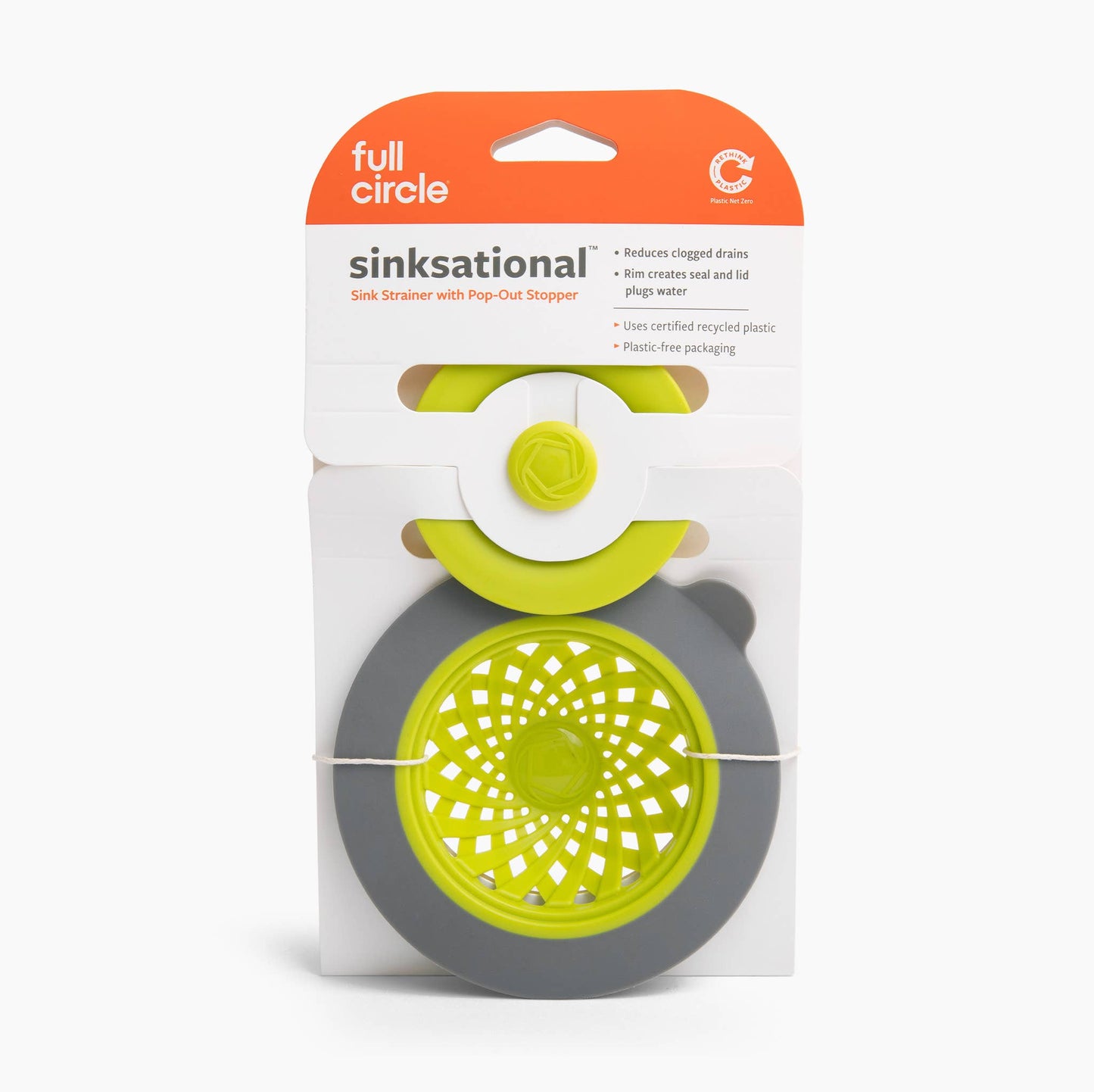 Sinksationational Sink Strainer: Gray / 1pc