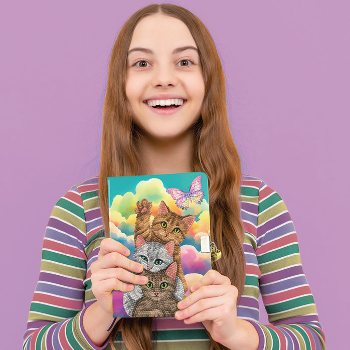 CA Secret Diary Kit: Kitten Clouds