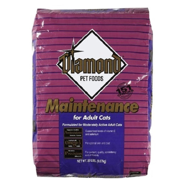 CAT FOOD DIAMOND MAINT 20LB