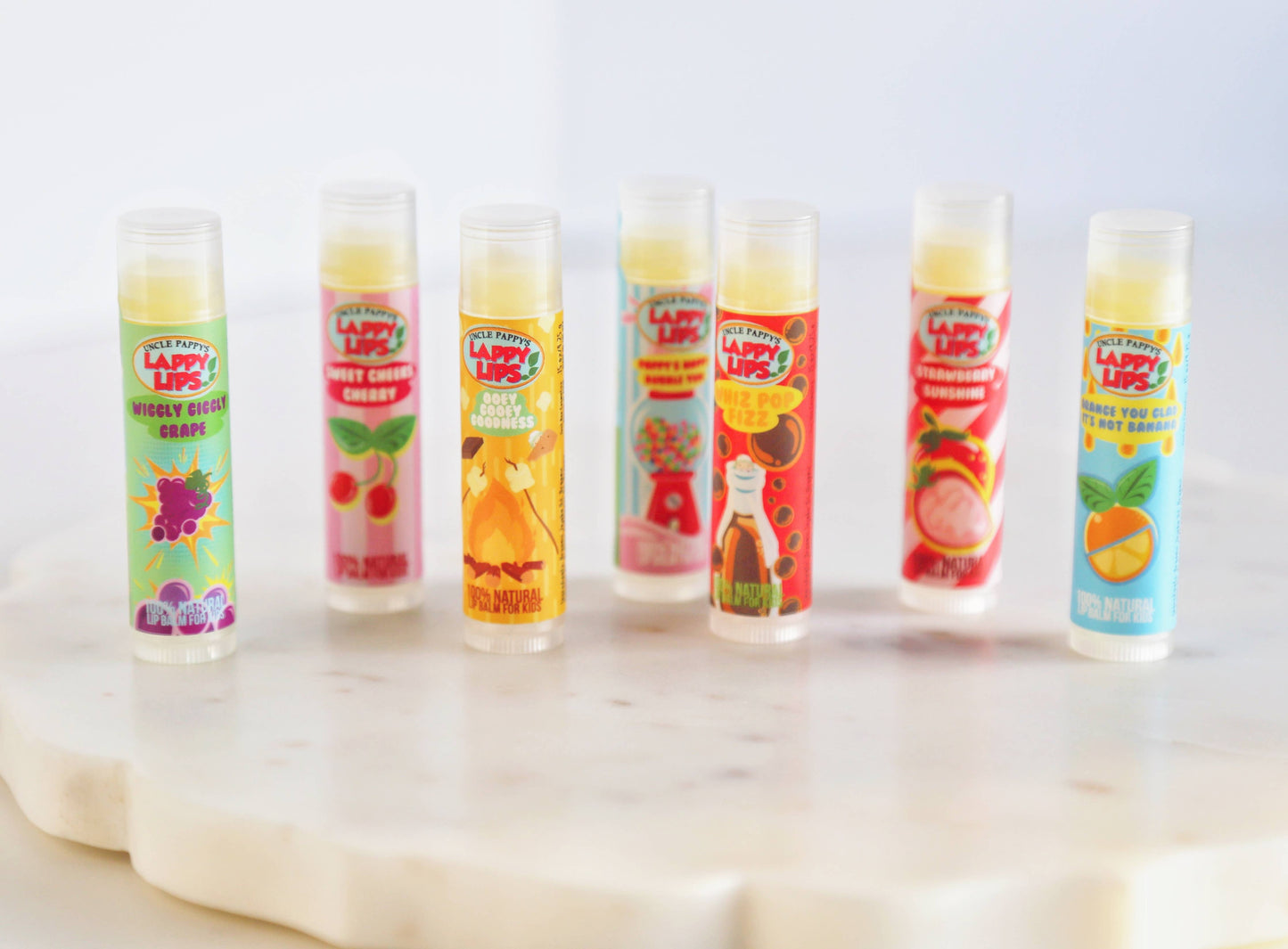 Lappy Lips Assorted Tube Filled Treasure Chest