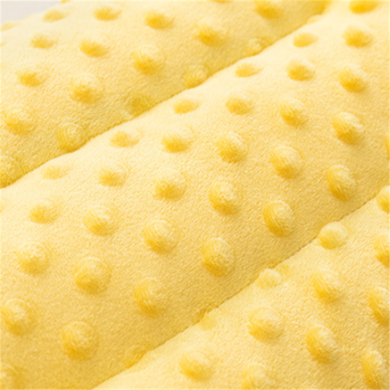 100% Cotton Baby Soothing Pillow: One Size / Light Blue