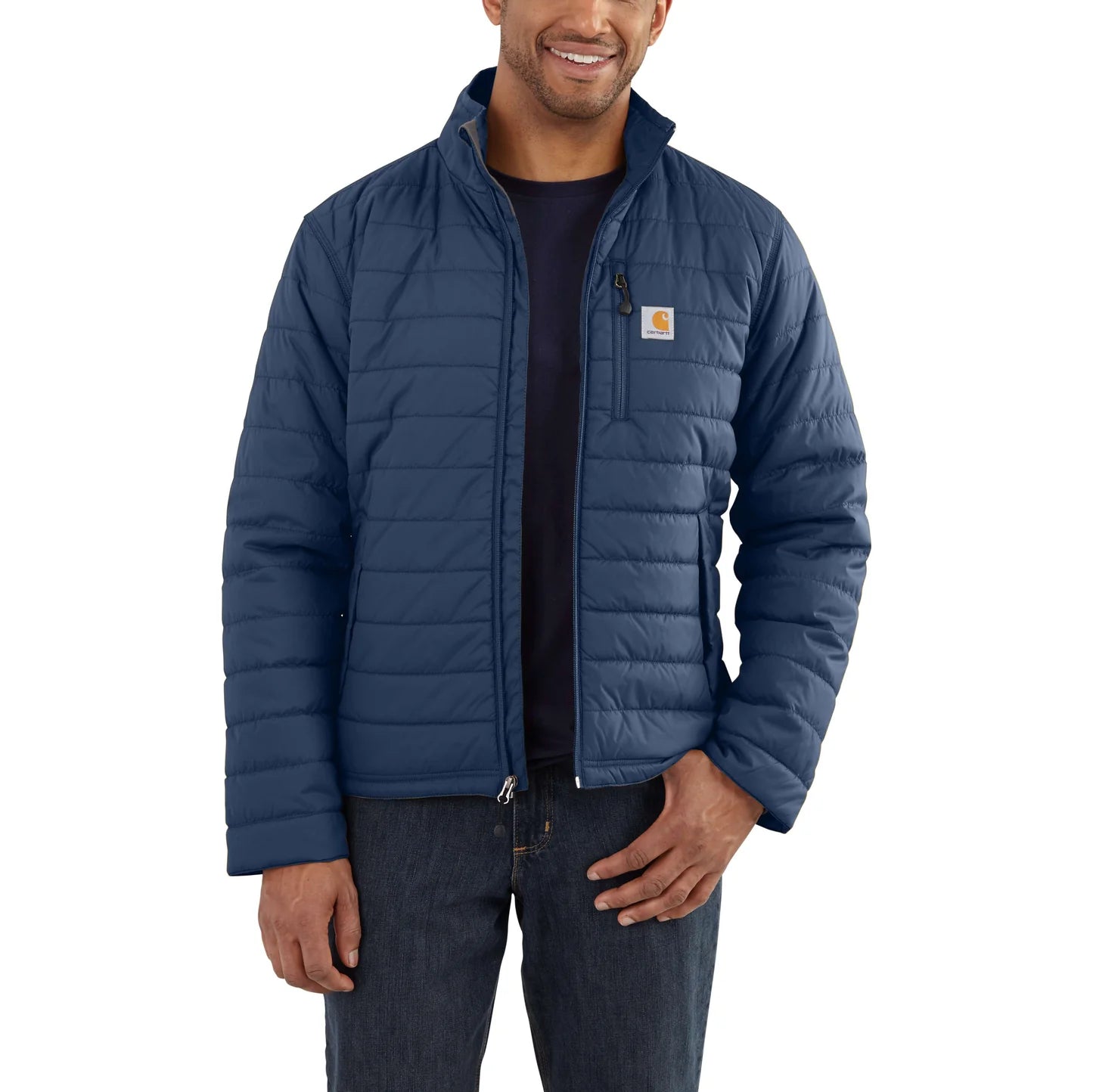102208 Rain Defender Relaxed Fit Lightweight Insulated Jacket- 2 Warmer Ratings
