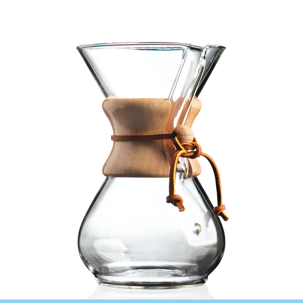 SIX CUP CLASSIC CHEMEX FILTER-DRIP COFFEEMAKER