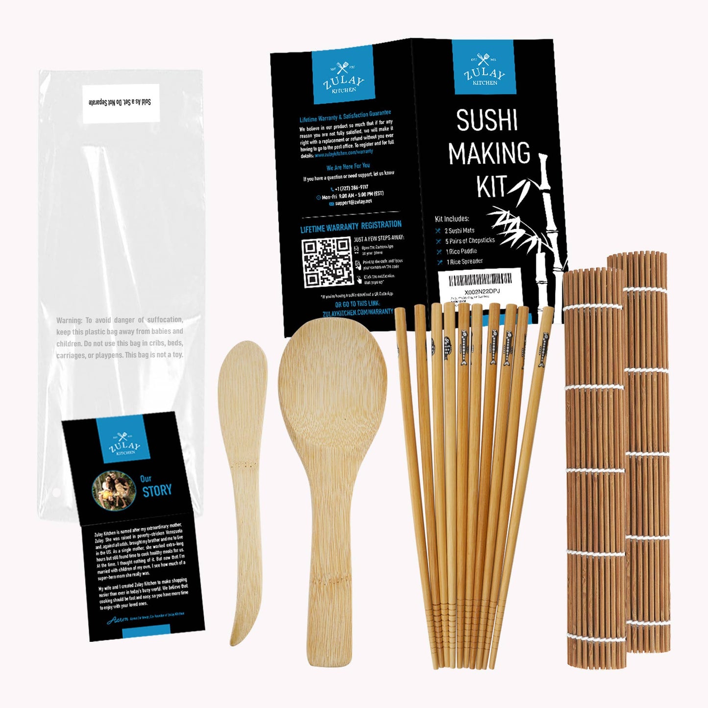 Sushi Making Kit for Beginners - DIY Sushi Maker Set
