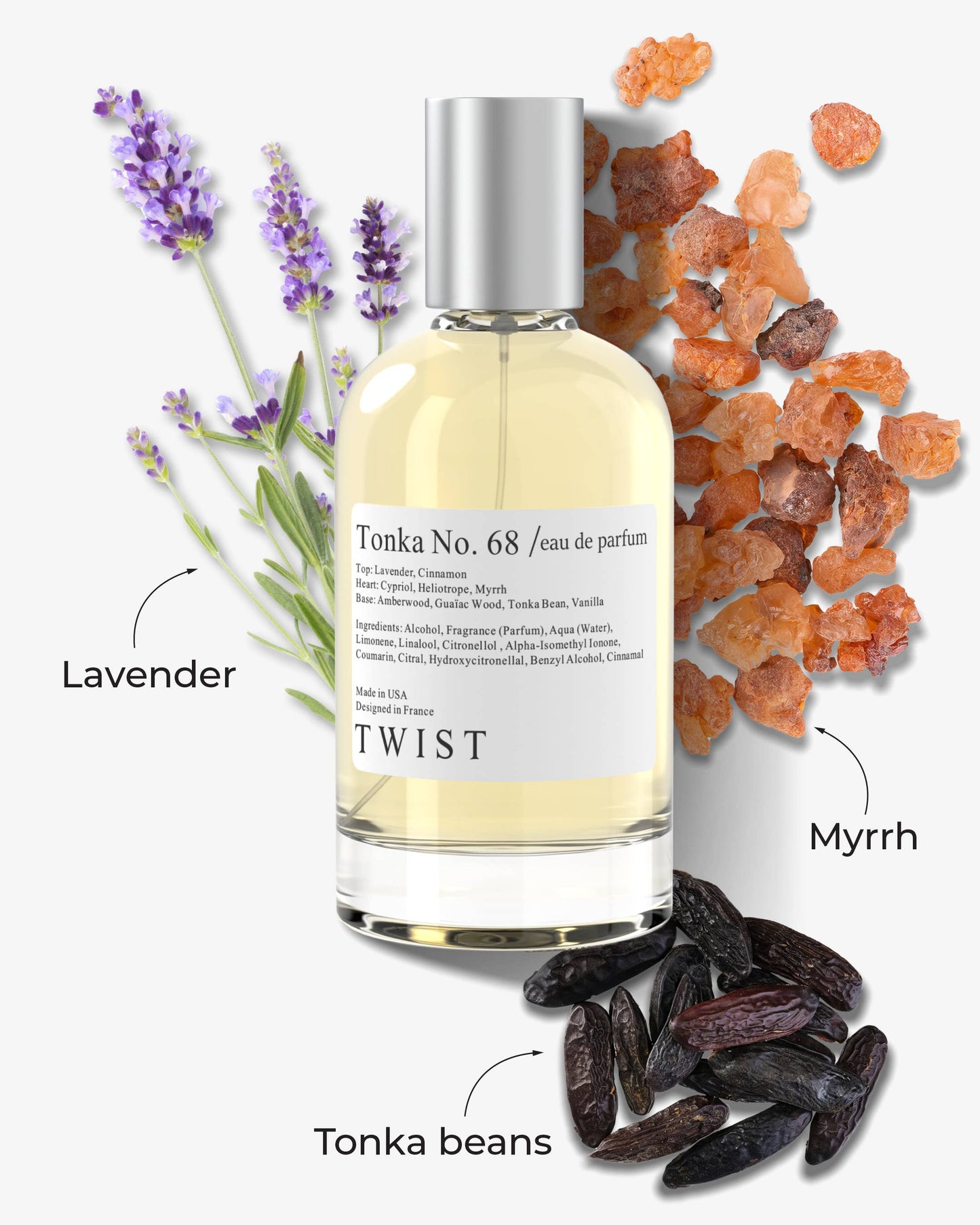 Twist Tonka No. 68 Inspired by J. Malone Myrrh & Tonka
