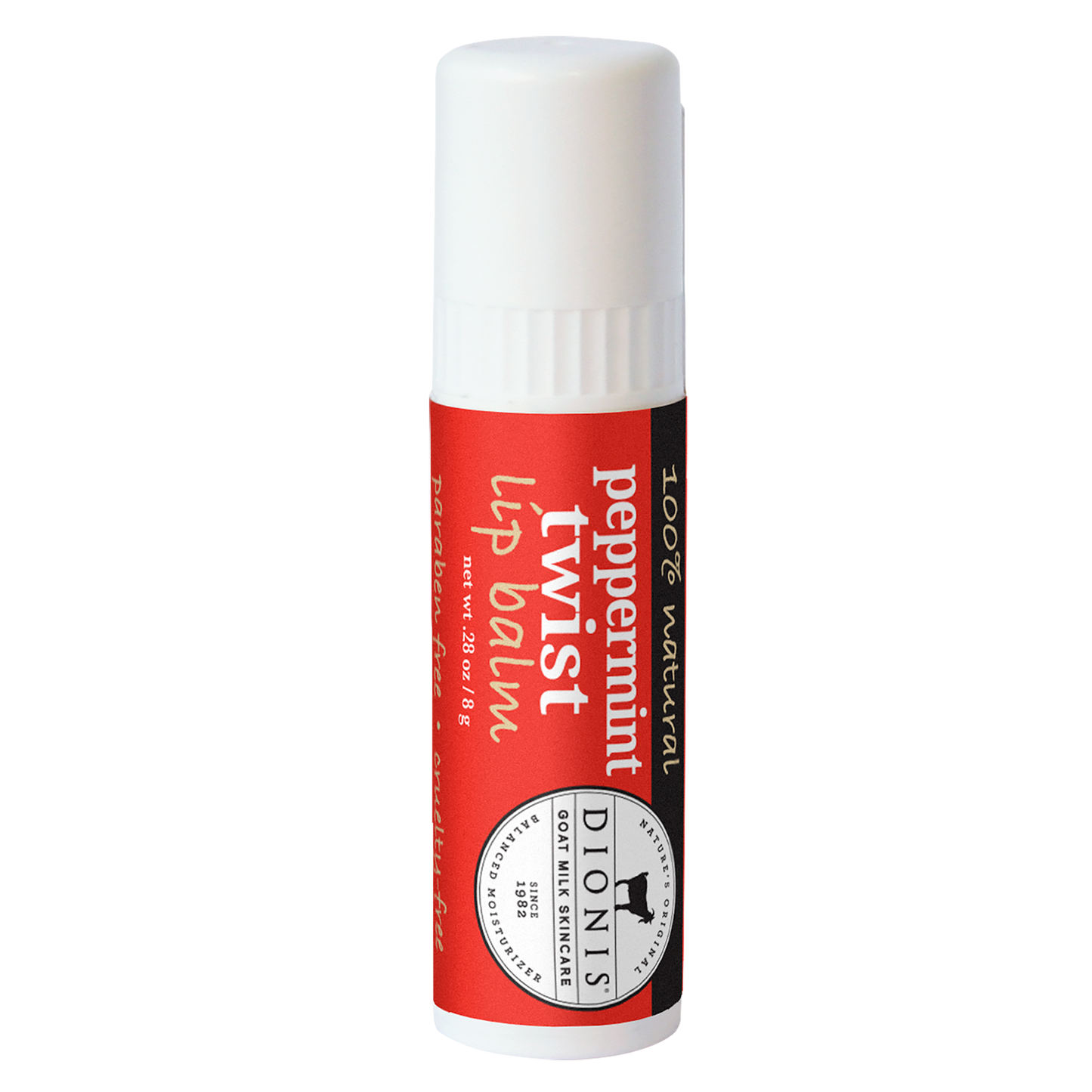 Goat Milk Lip Balm, Peppermint Twist