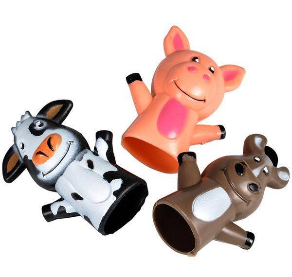 FARM ANIMAL FINGER PUPPETS LLB Kids Toys