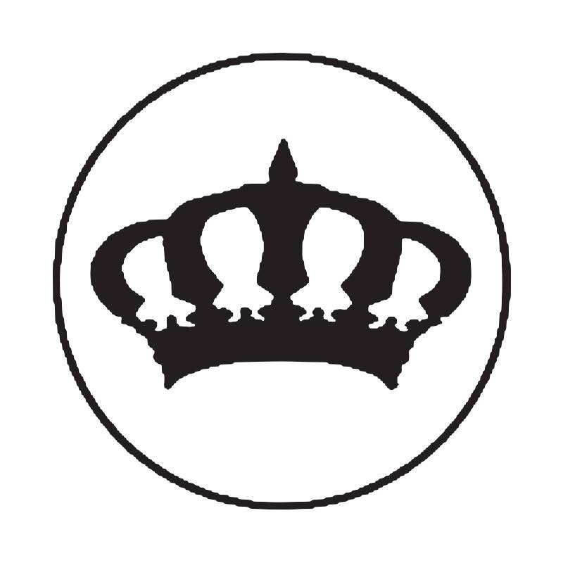 Brass Wax Seal Dies- no handle: Regal Crown