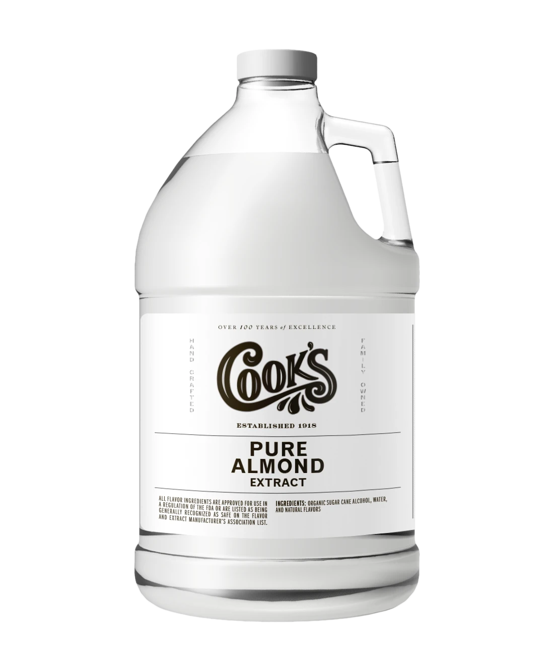 Pure Almond Extract: 4 Oz