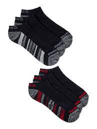TRUFIT MENS NO SHOW SOCKS 6 PK
