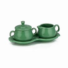 Fiesta Sugar & Cream Tray Set - Meadow