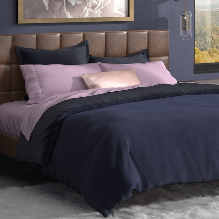 COOL DUVET COVER K/CK MIDNIGHT