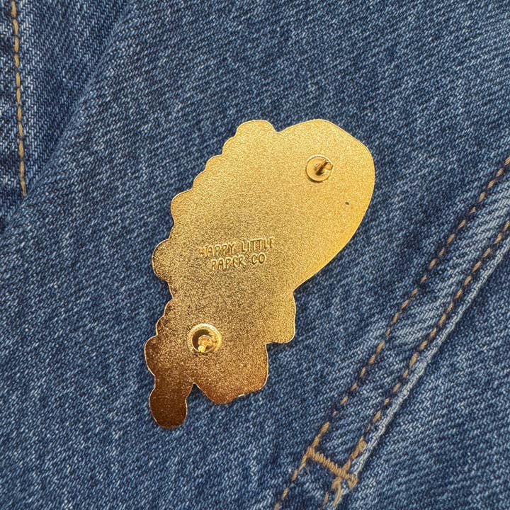 Trauma Dumpling Enamel Pin