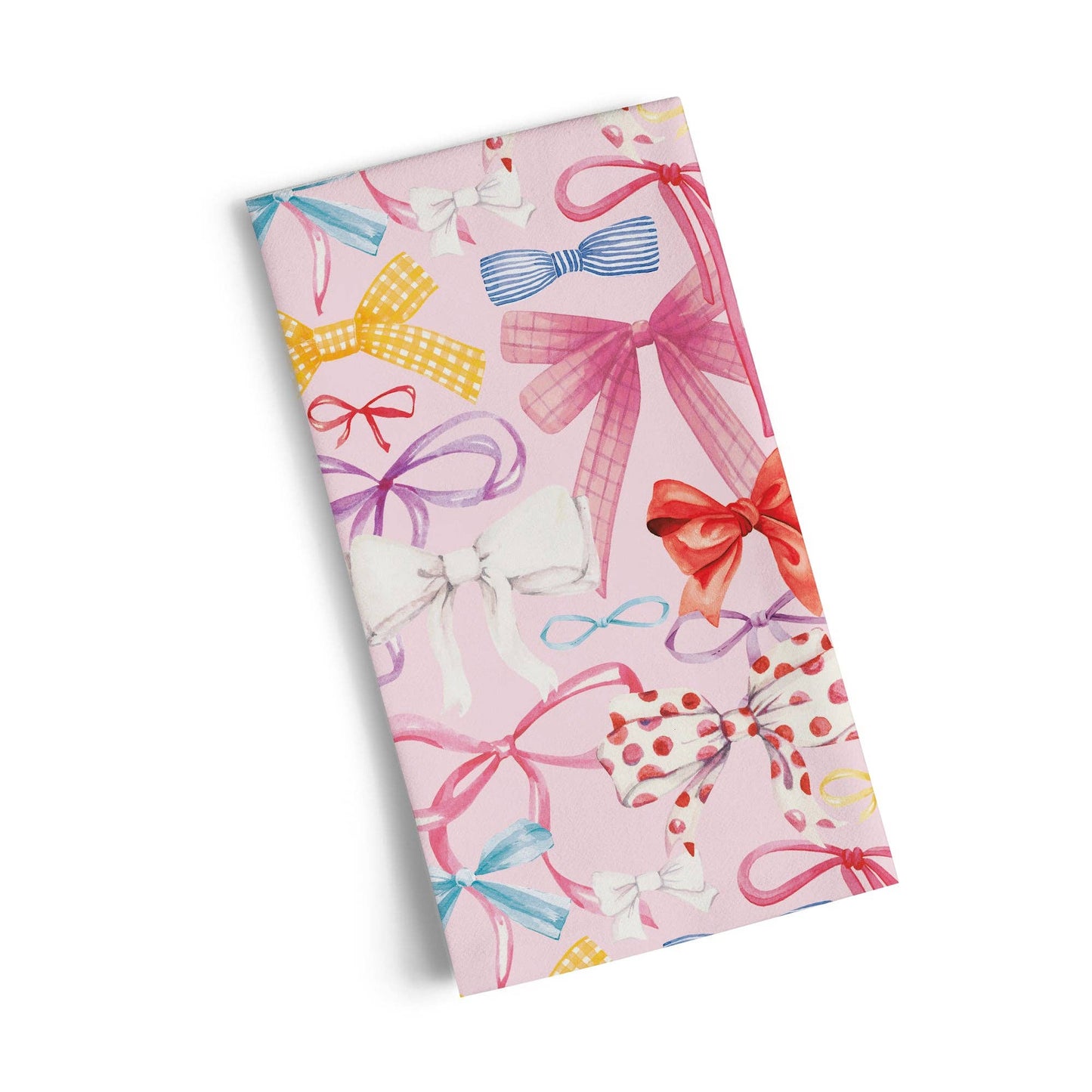 Ribbons & Bows 100% Cotton Tea Towel | Valentine's Day