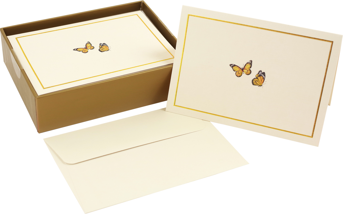 Monarch Butterflies Note Cards