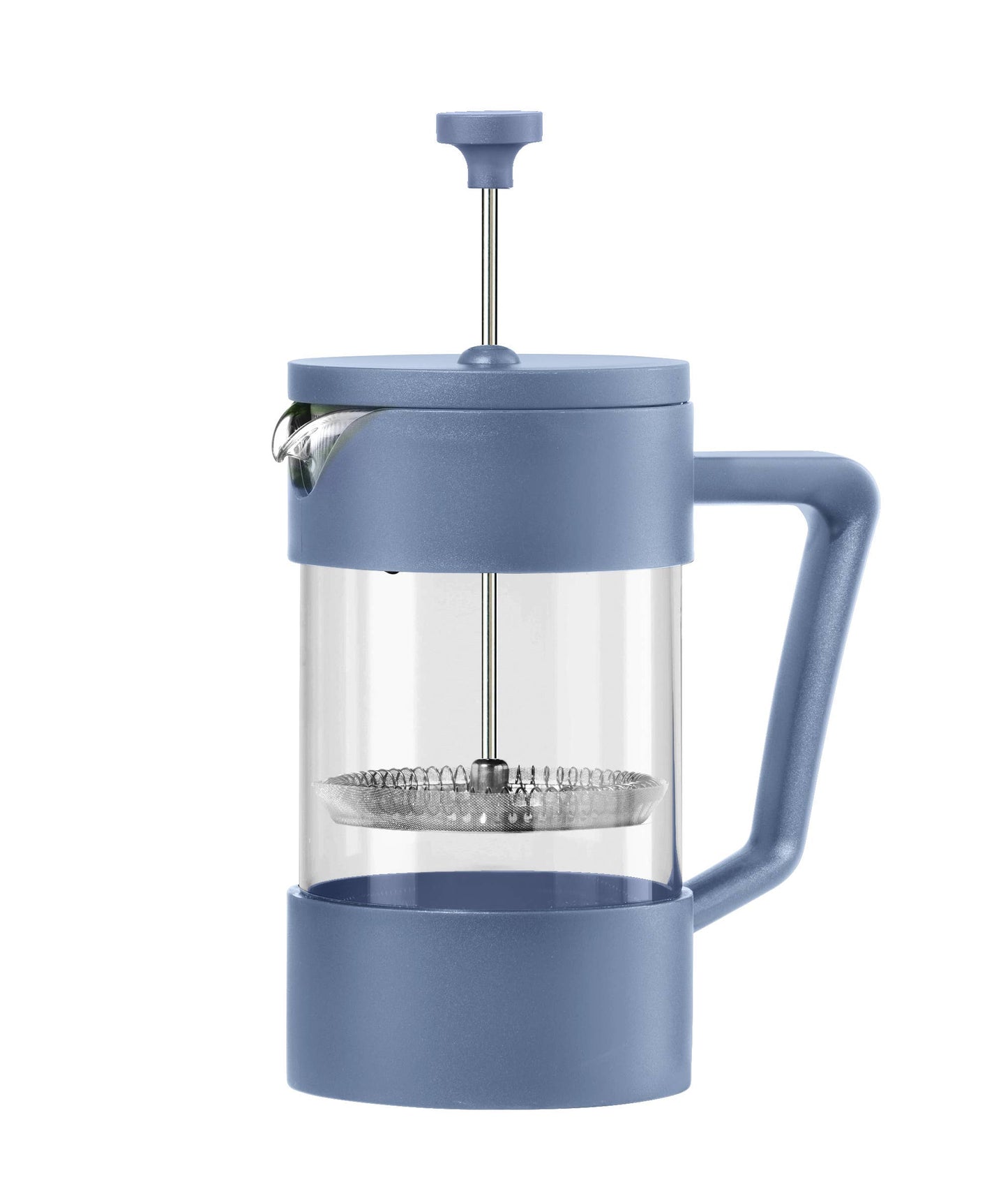 5 Cup Borosilicate French Press Coffee Maker (600 ml, 20 oz): Green