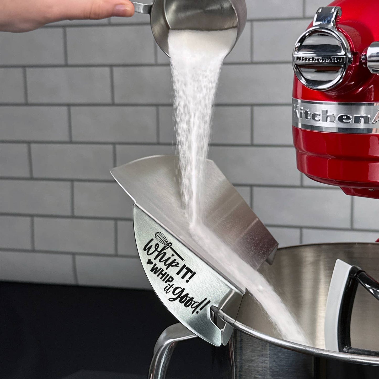 Slogan Pouring Chutes / For Metal Mixing Bowls: Baking Is My Superpower