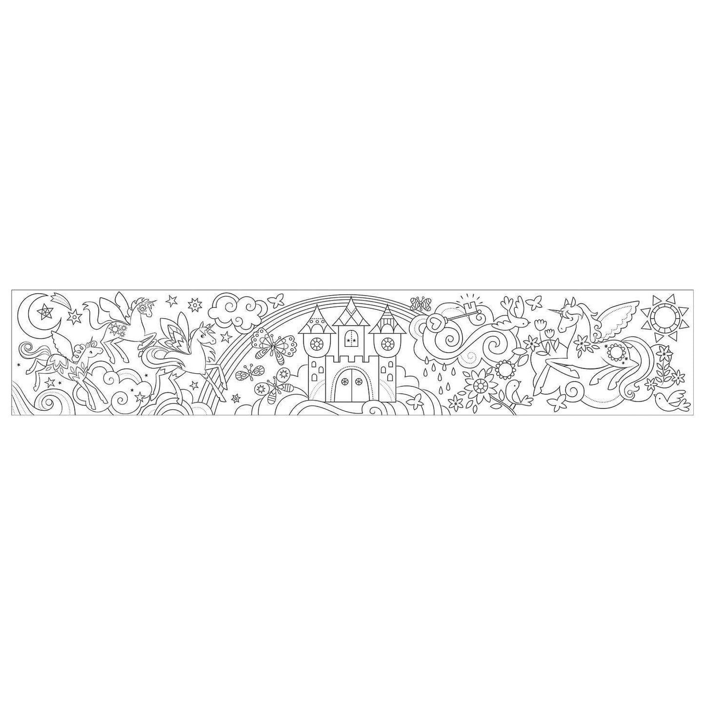 Unicorn Magic Mini Coloring Roll