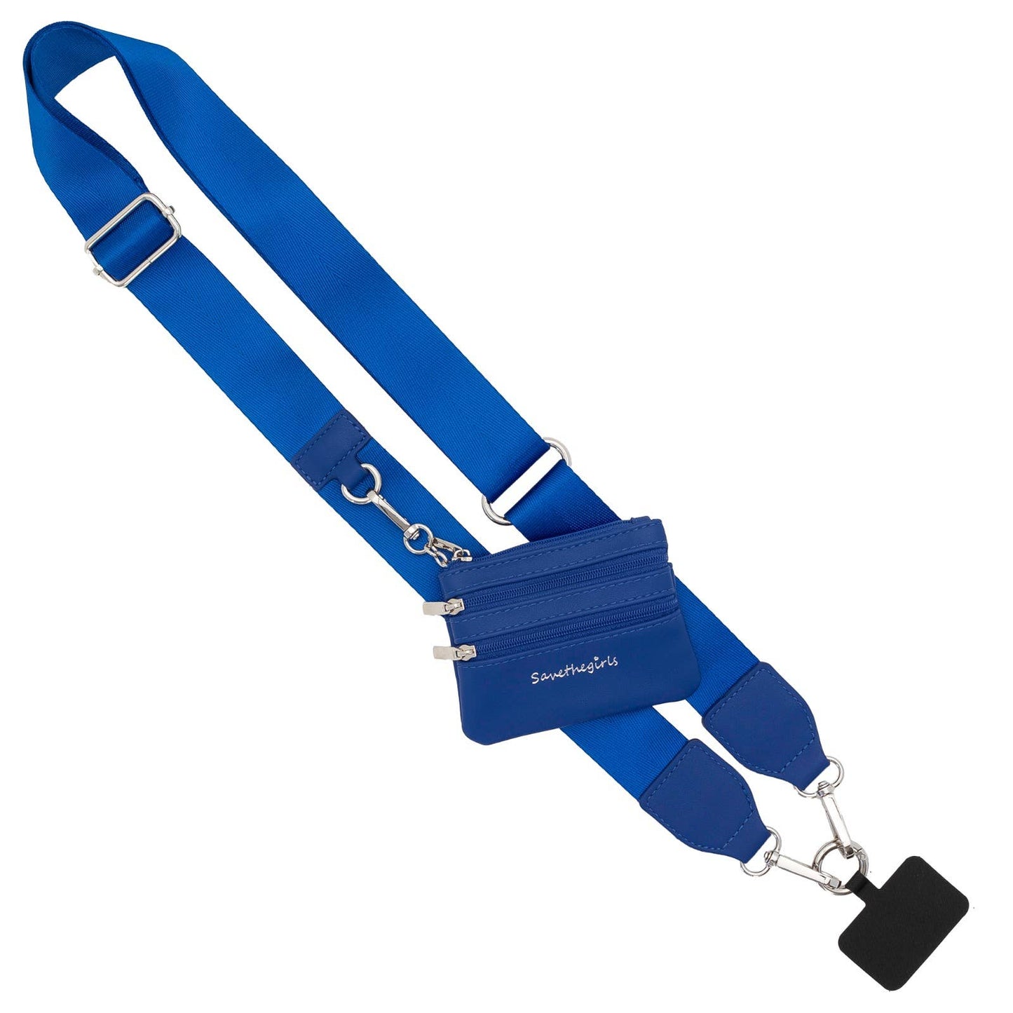 Clip & Go Strap with Pouch – Solid Collection: Orange