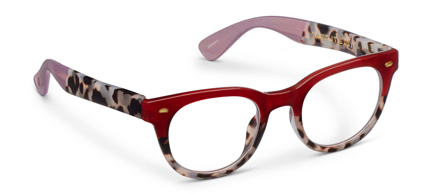 Take it Easy (Blue Light): Reading / 2.50 / Black/Black Marble