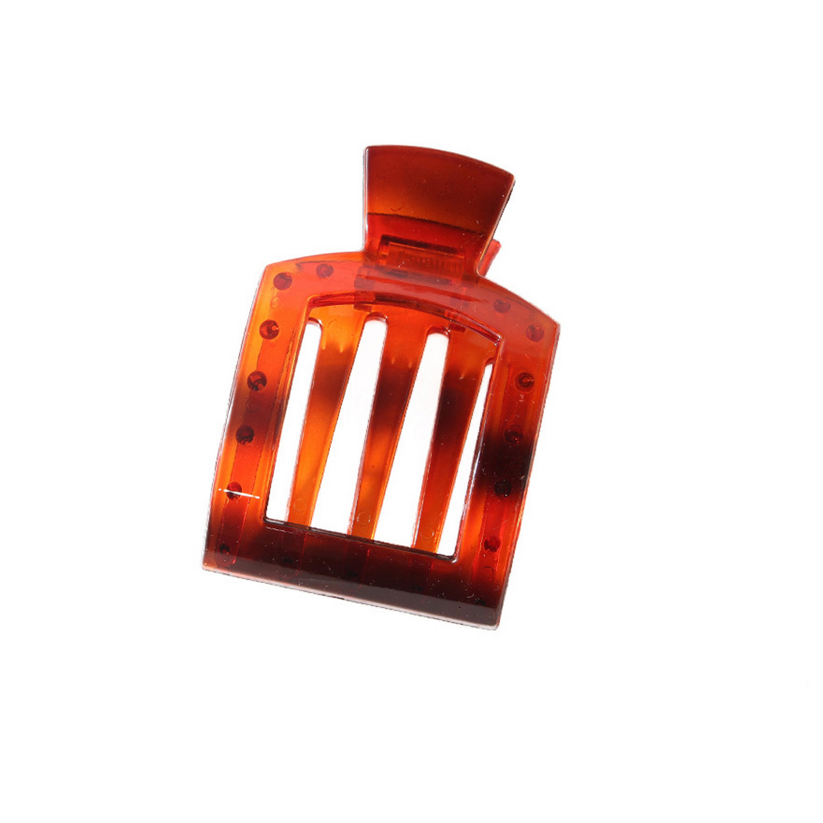 PC Square Hair Clip – Elegant Updo Claw_CWAHA6517: TYPE1 / (OS) 1