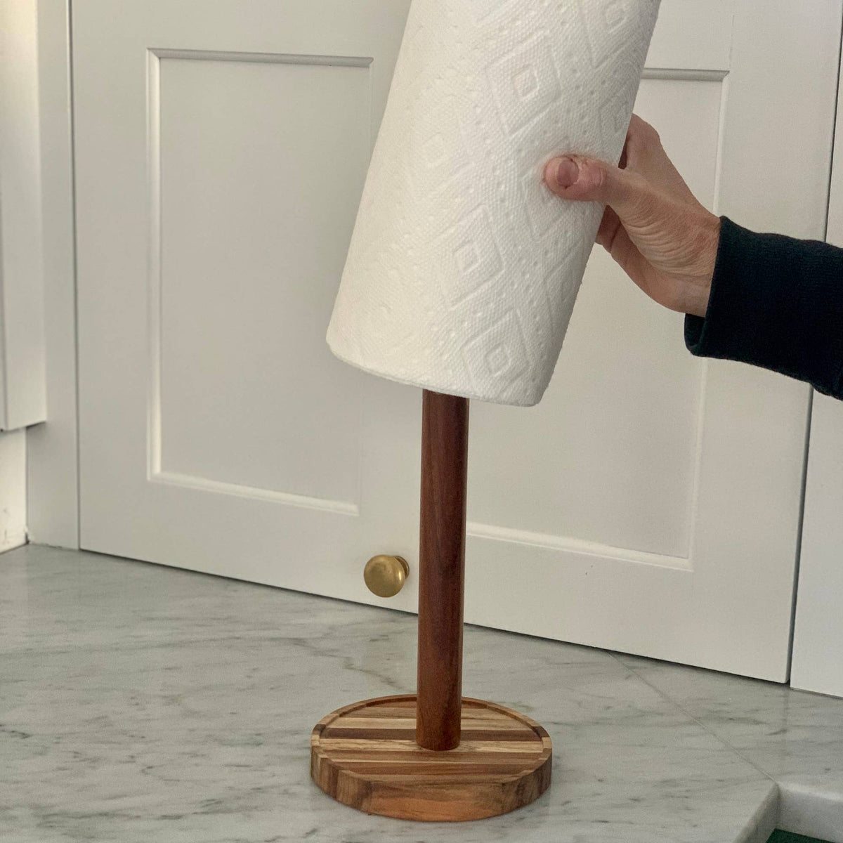 Ironwood Gourmet Acacia Paper Towel Holder