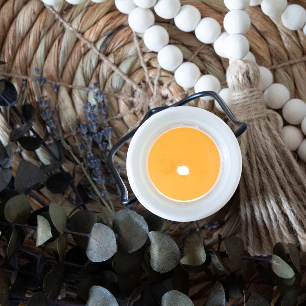8 oz Milkbottle Soy Candle: Limoncello, by Milkhouse