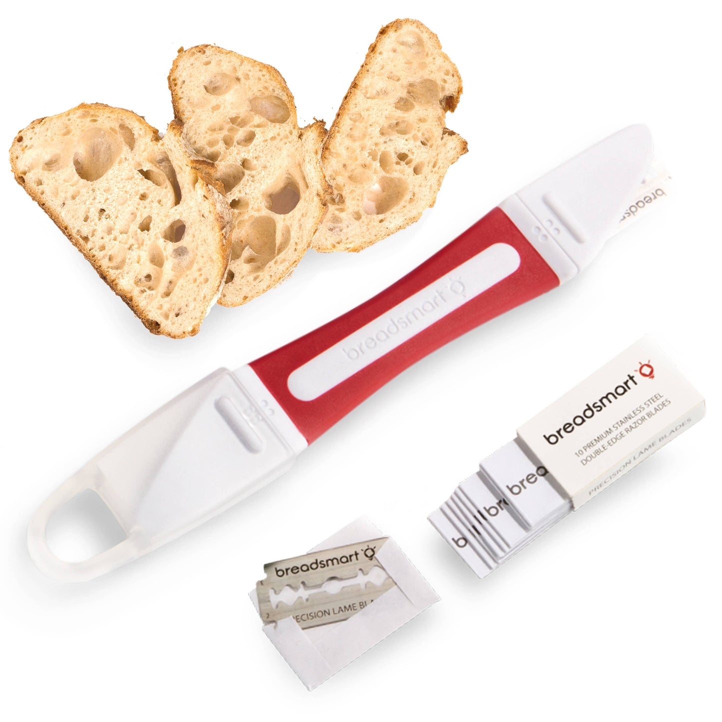 Breadsmart Bread Lame & Blade Set: Gray