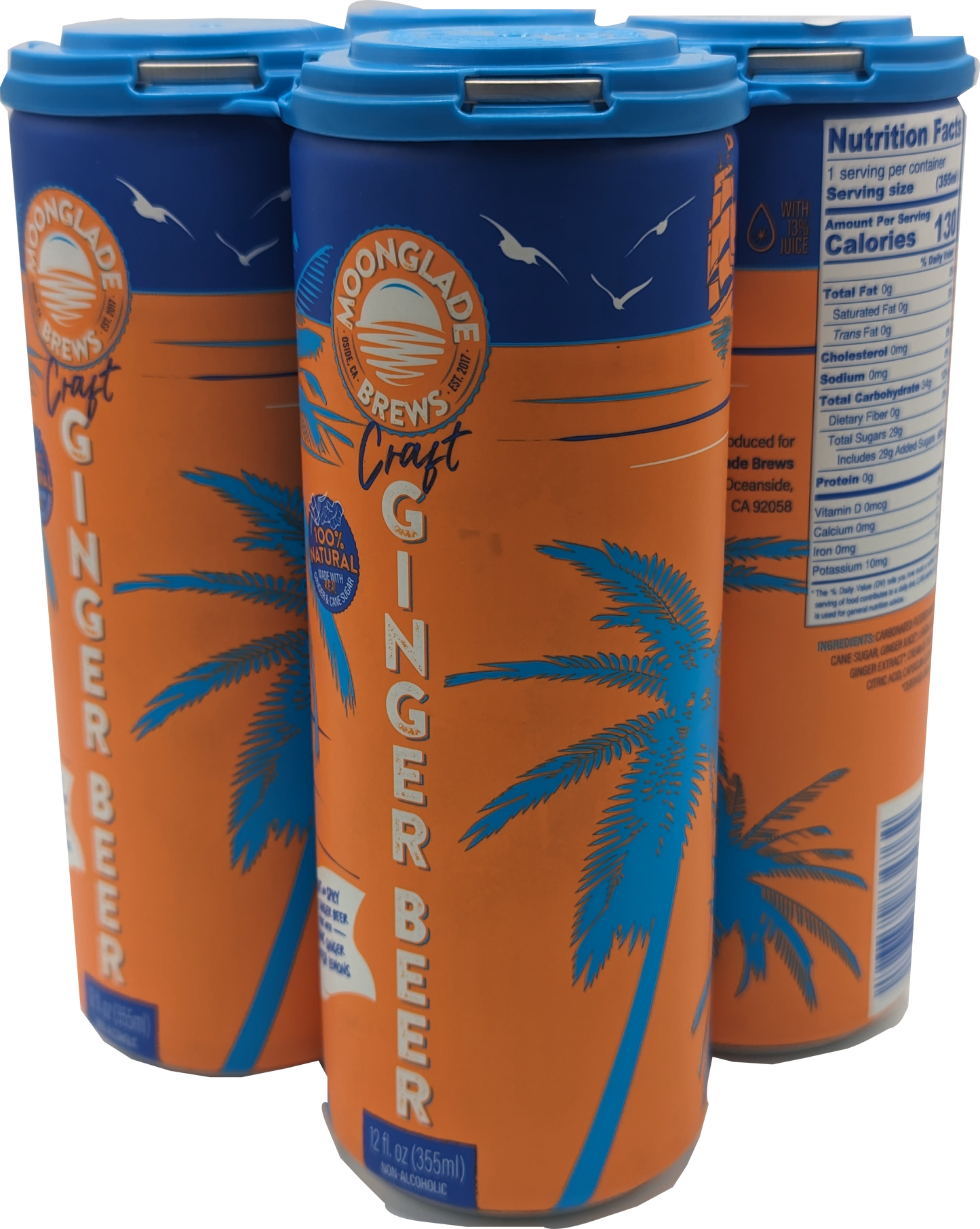 San Diego Ginger Beer - 12oz Slim Cans