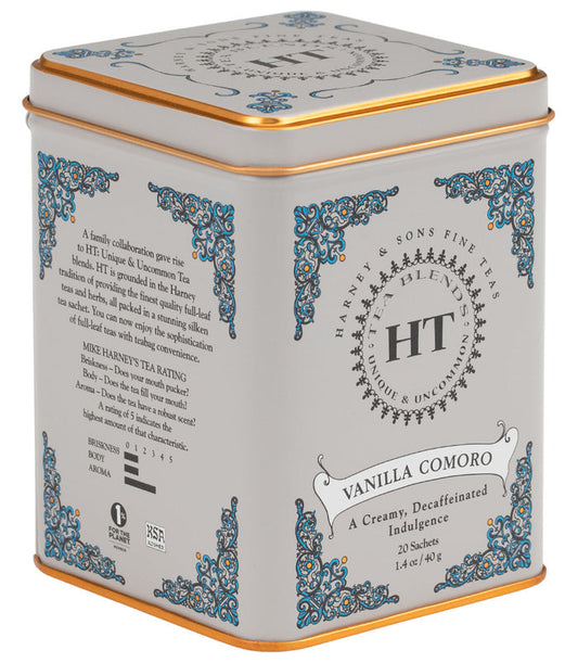 01-0471 VANILLA COMORO TEA SACHETS