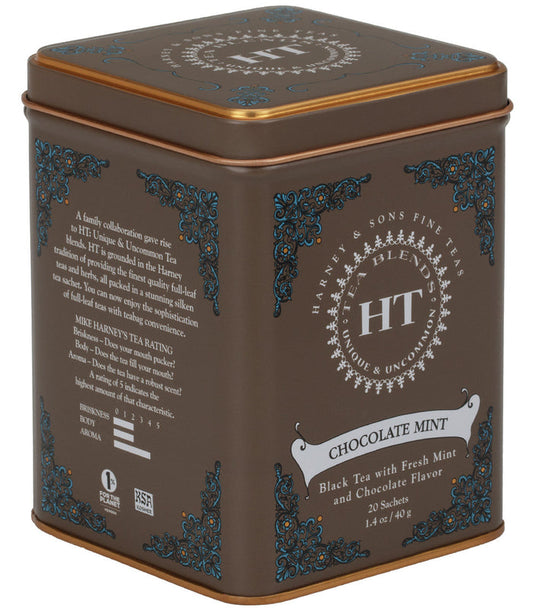 CHOCOLATE MINT TEA SACHETS