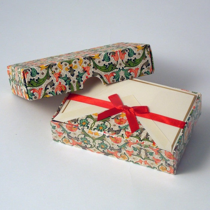Folded Cards and Lined Envelopes - Traditional Florentine