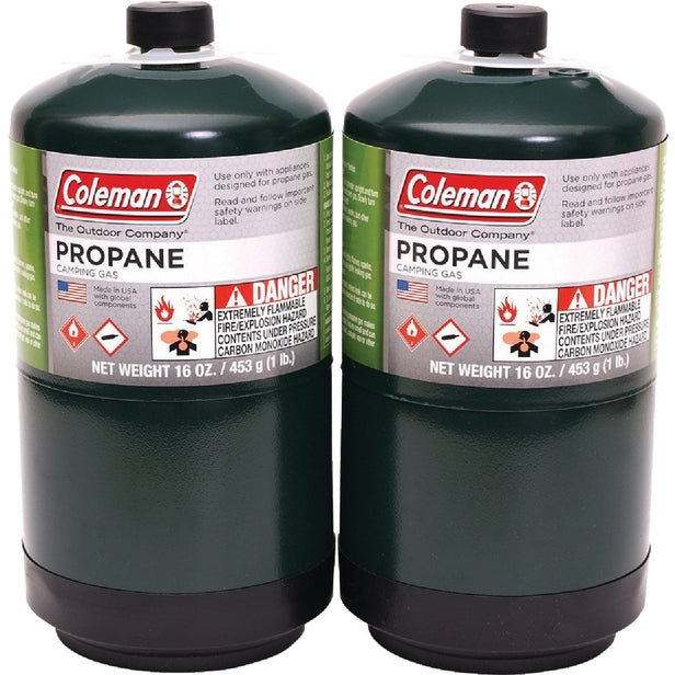 Coleman 1LB Propane Cylinder 2PK