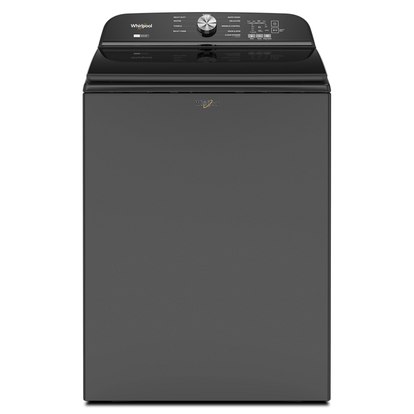 WTW6157PB 5.2–5.3 Cu. Ft. Whirlpool® Top Load Washer with Removable Agitator