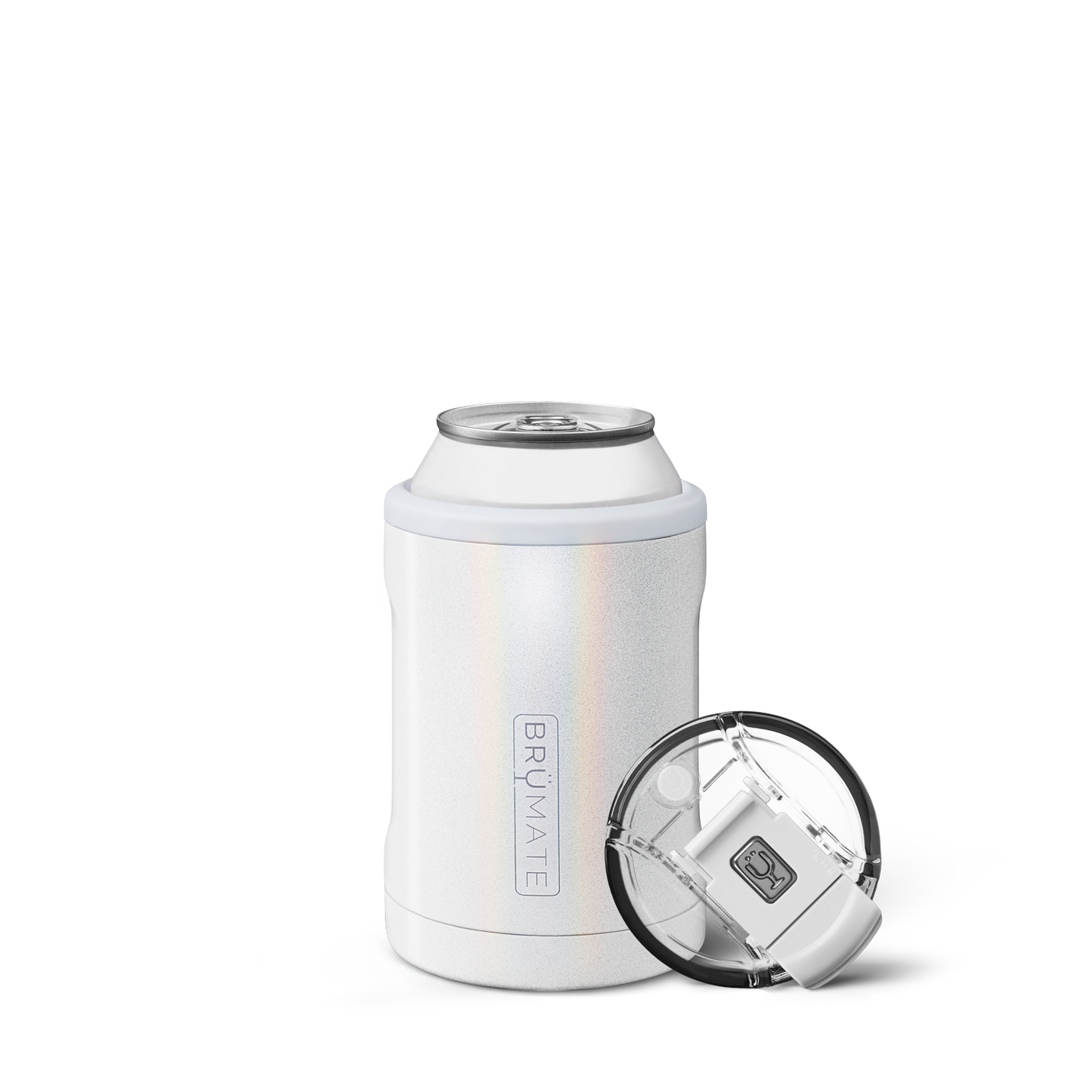 HOPSULATOR DUO 12 OZ - GLITTER WHITE