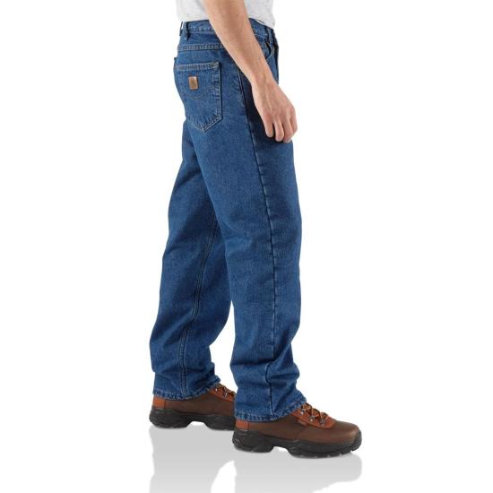 Carhartt B155 - Fleece Lined Straight Leg Relaxed Fit Jean MENS