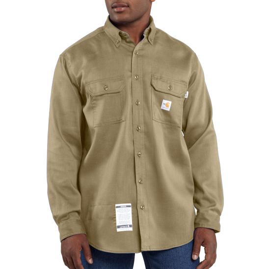 Carhartt FRS003 - Flame-Resistant Long Sleeve Lightweight Twill Shirt
