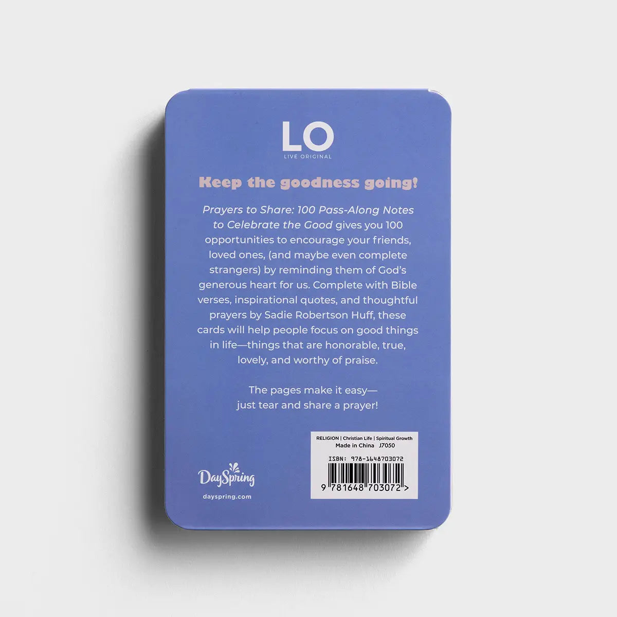 Sadie Robertson - Prayers to Share: 100 Pass-Along Notes to Celebrate the Good
