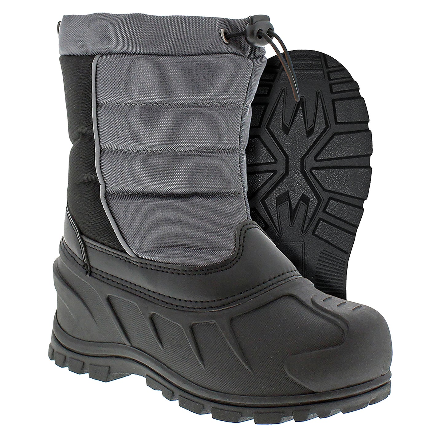 WINTER BOOT KIDS SNOWDRFT BLK SZ6