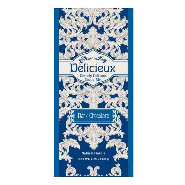 McSteven's Delicieux Dark Chocolate Cocoa - Blue 35 gr