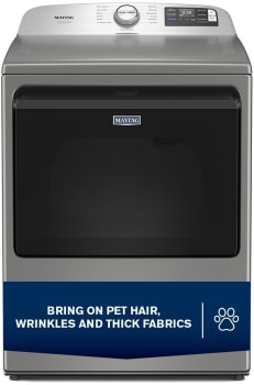 MED7405RR 7.4 cu. ft. Smart Top Load Dryer with Pet Pro Option