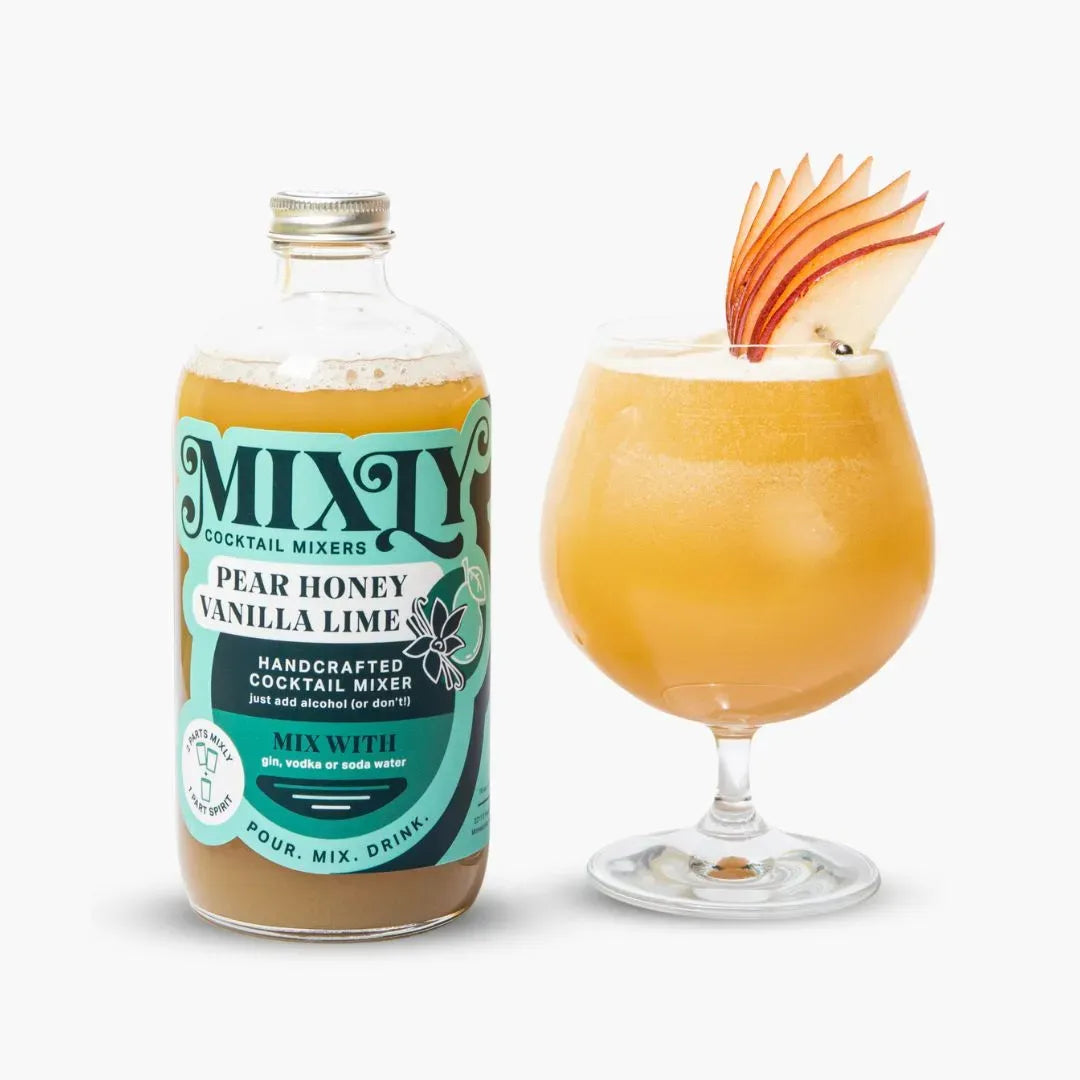 Pear Honey Vanilla Lime Handcrafted All-Natural Mixer