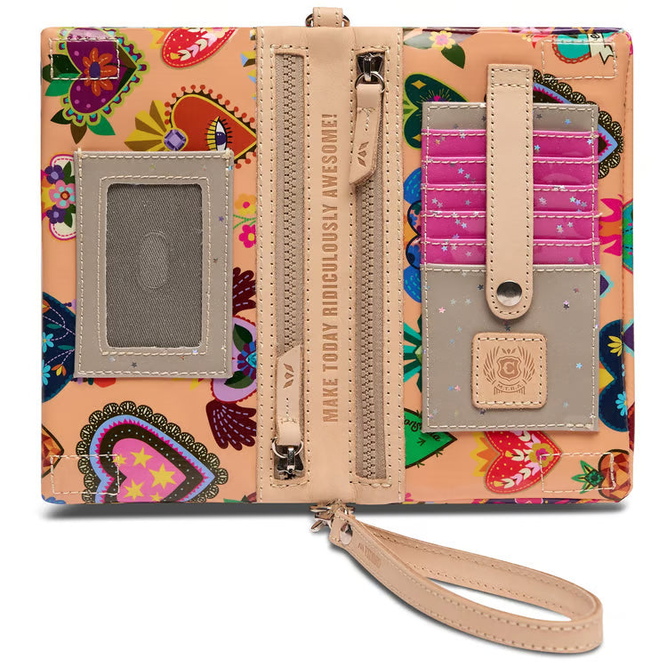 Uptown Crossbody - Peach - CONSUELA