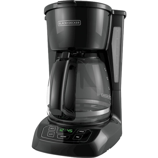 Black & Decker 12 Cups Coffee Maker - Black