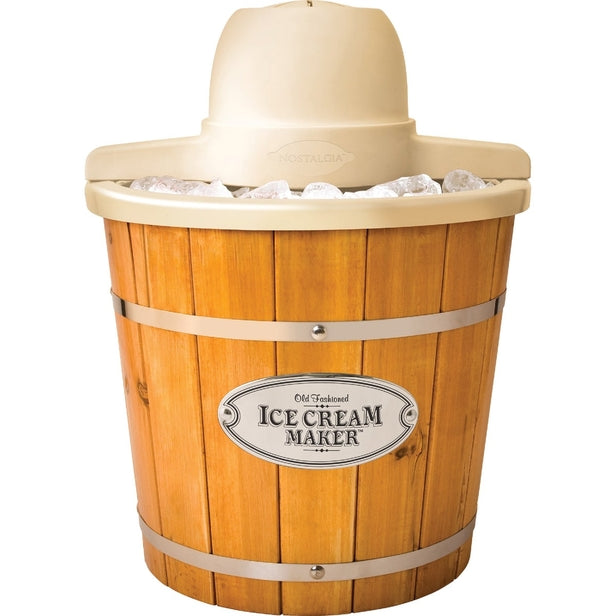 144622 NOSTALGIA ICE CREAM MAKER VINTAGE