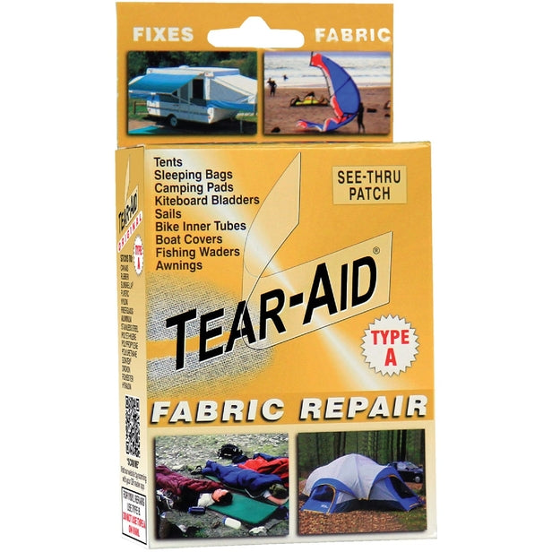 Transparent Tent & Multi-Use Fabric Repair Kit