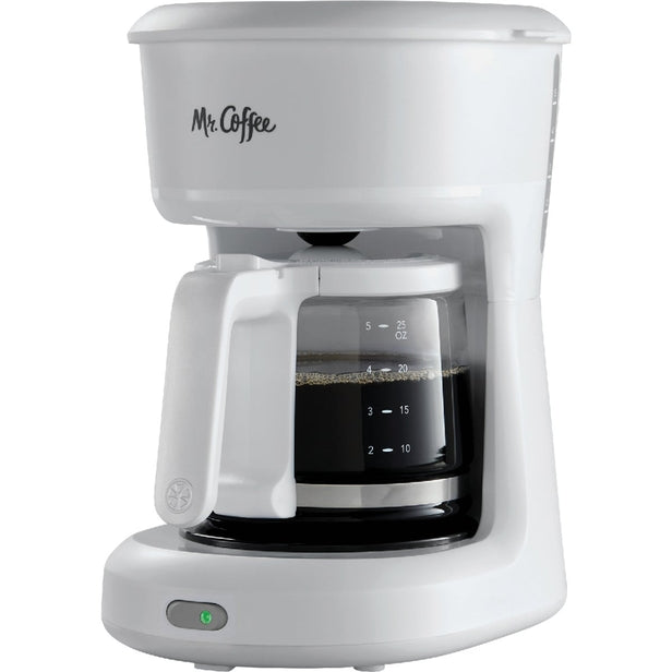 148116 MR. COFFEE COFFEEMAKER WHITE 5CUP