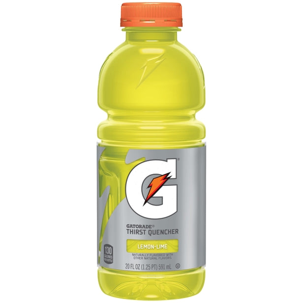 GATORADE LEMON LIME 20OZ