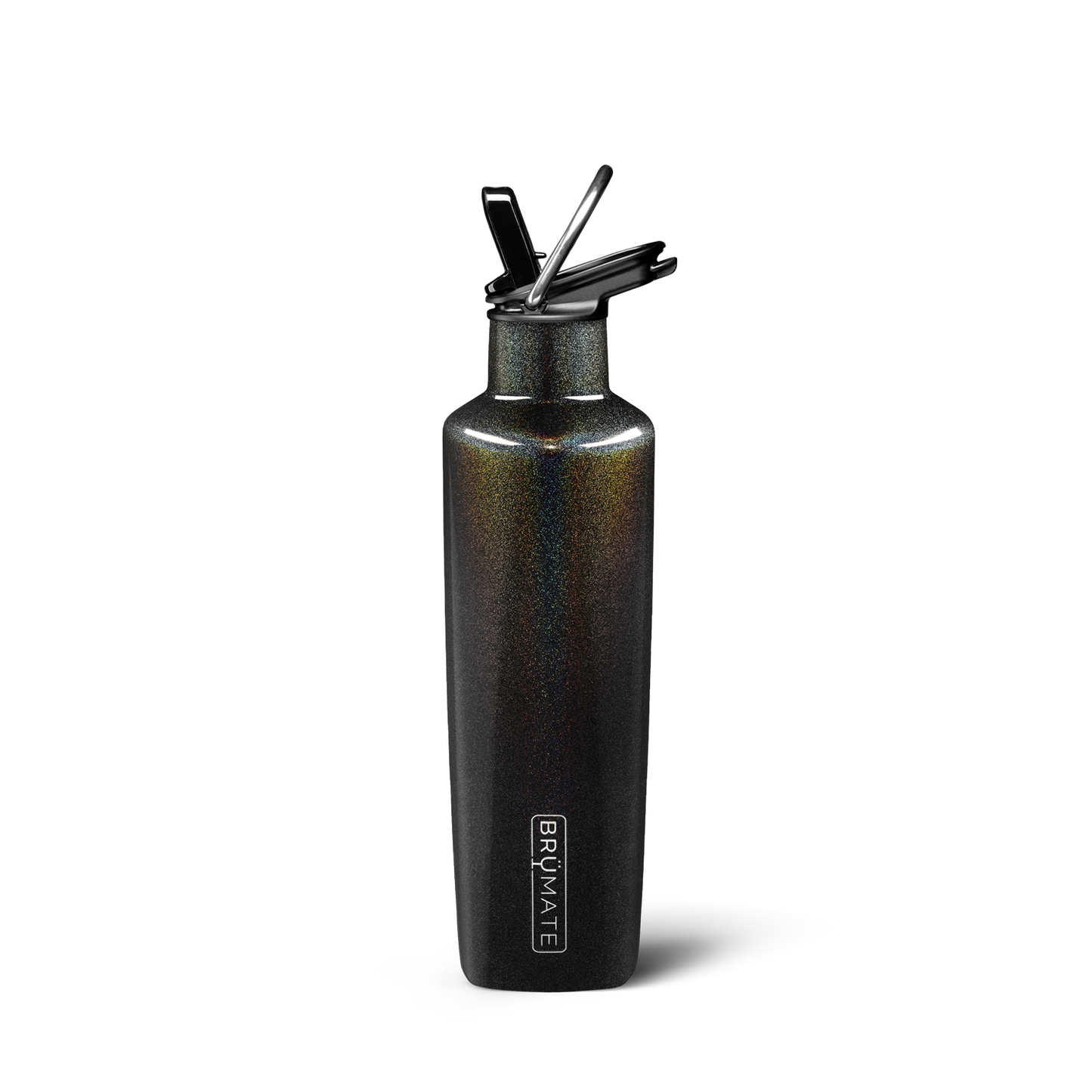 REHYDRATION MINI BOTTLE 16 OZ - GLITTER CHARCOAL